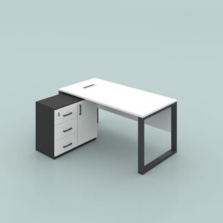Modern Office Workstation Desk with Storage