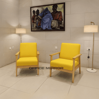 Single accent sofa chair-Office Mirror