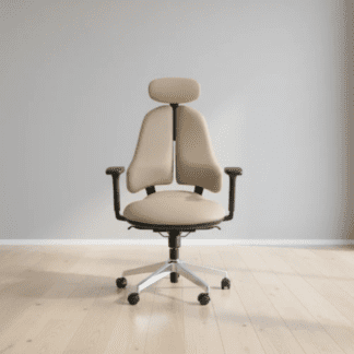 Ergonomic Executive Office Chair with Dual Back Support