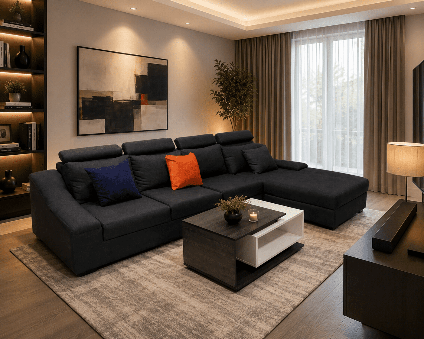 L-Shaped Sofa