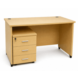 Office Desk with Mobile Drawer