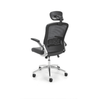 Mesh Office Chair with Adjustable Headrest & Flip-Up Armrests