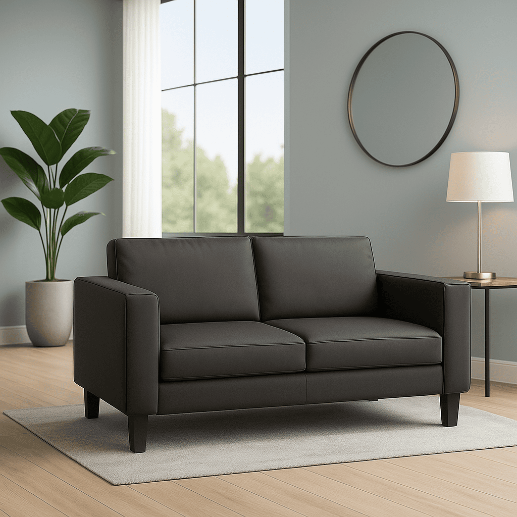 Modern 2 seater office home reception sofa