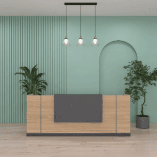 Modern Office Reception Desk